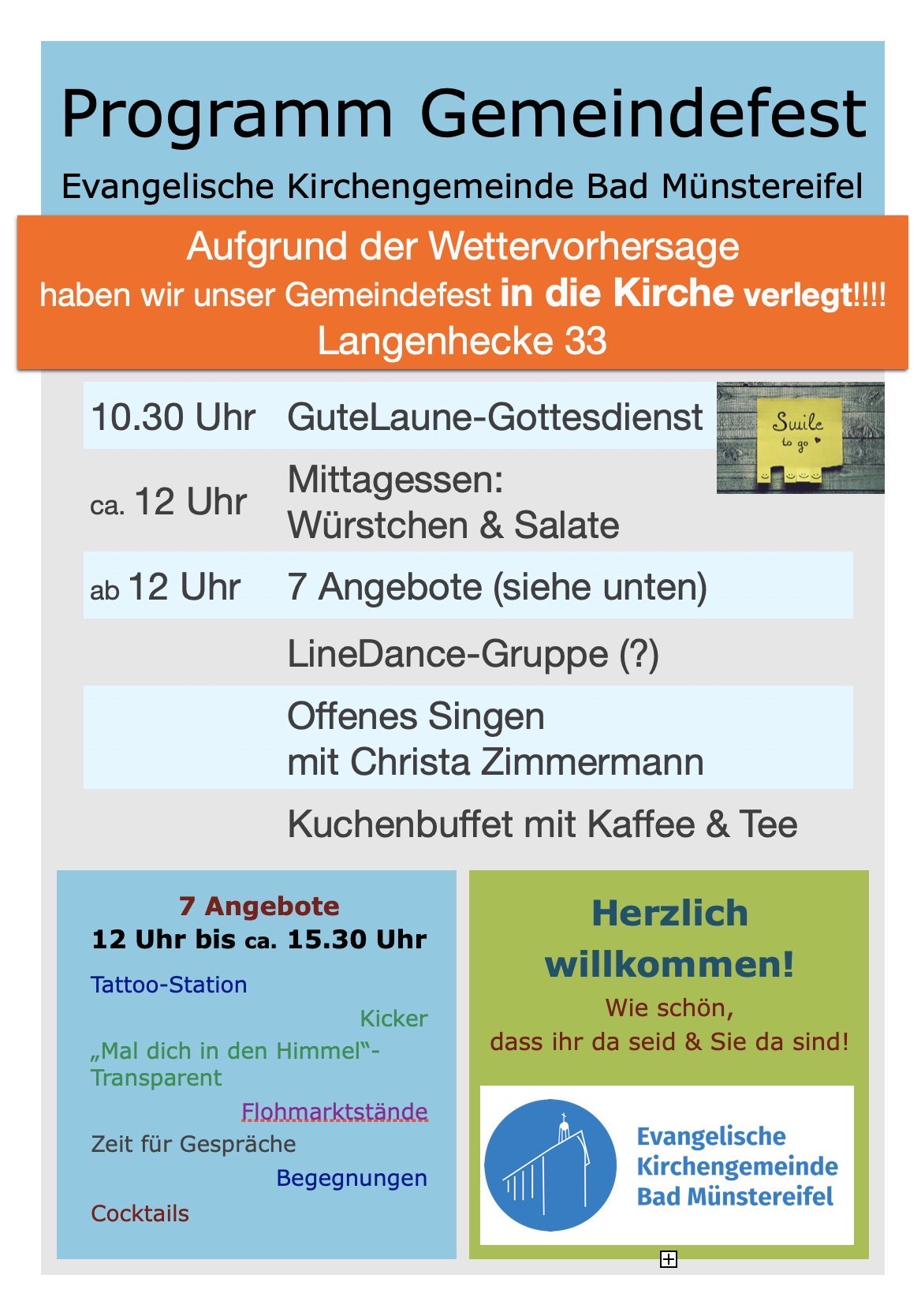 Evangelische Kirche Bad Münstereifel Logo